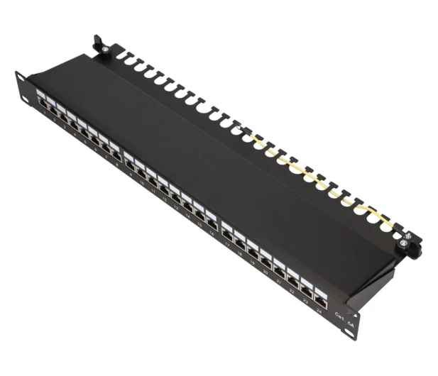 ExtraLink CAT6A STP Patchpanel 24 porty - 1543485 - zdjęcie 6